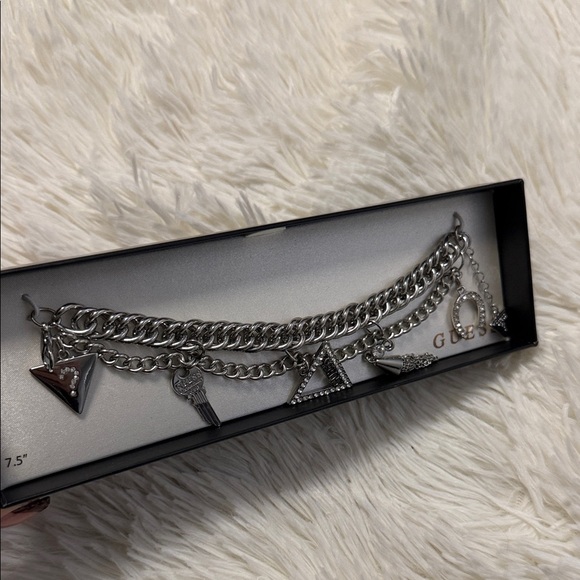 Guess Silver Charm Bracelet - Picture 3 of 3